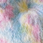 Fur Rainbow Tie Dye Bean Bag - Unicorn Shaggy gallery detail image