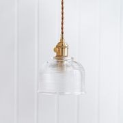 Vintage Glass Pendant Light - Emmie gallery detail image