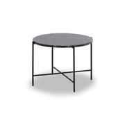 JADEN Side Table Large 60cm - Black & White gallery detail image