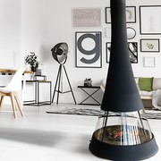 Jc Bordelet Linea 914 Suspended Fireplace gallery detail image