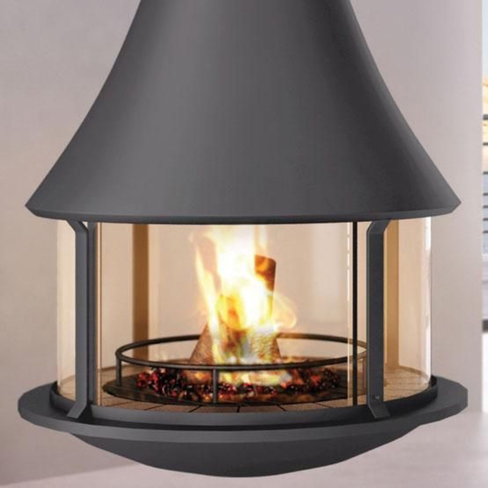 Jc Bordelet Zelia 908 Suspended Fireplace gallery detail image