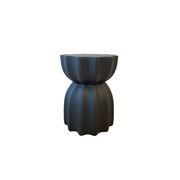 Fluted Side Table- Black gallery detail image