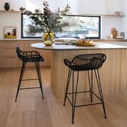 WOODFLEX Flexible Wooden Slat Wall Panel - Oak Veneer - 3000mm x 600mm - Trapezium gallery detail image