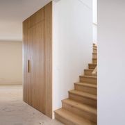 WOODFLEX Flexible Wooden Slat Wall Panel - Oak Veneer - 3000mm x 600mm - Trapezium gallery detail image