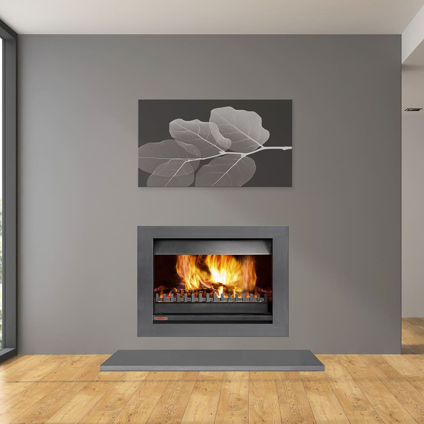 Open Wood Universal Fireplaces gallery detail image