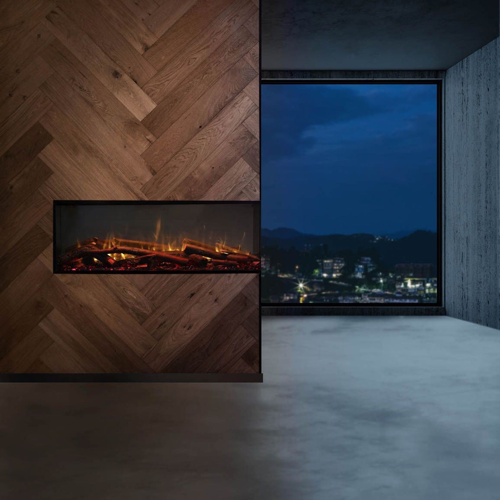 VisionLINE View Electric Fireplace gallery detail image