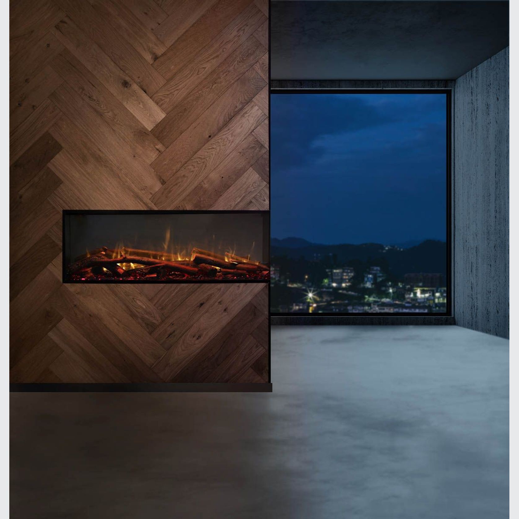 VisionLINE View Electric Fireplace gallery detail image