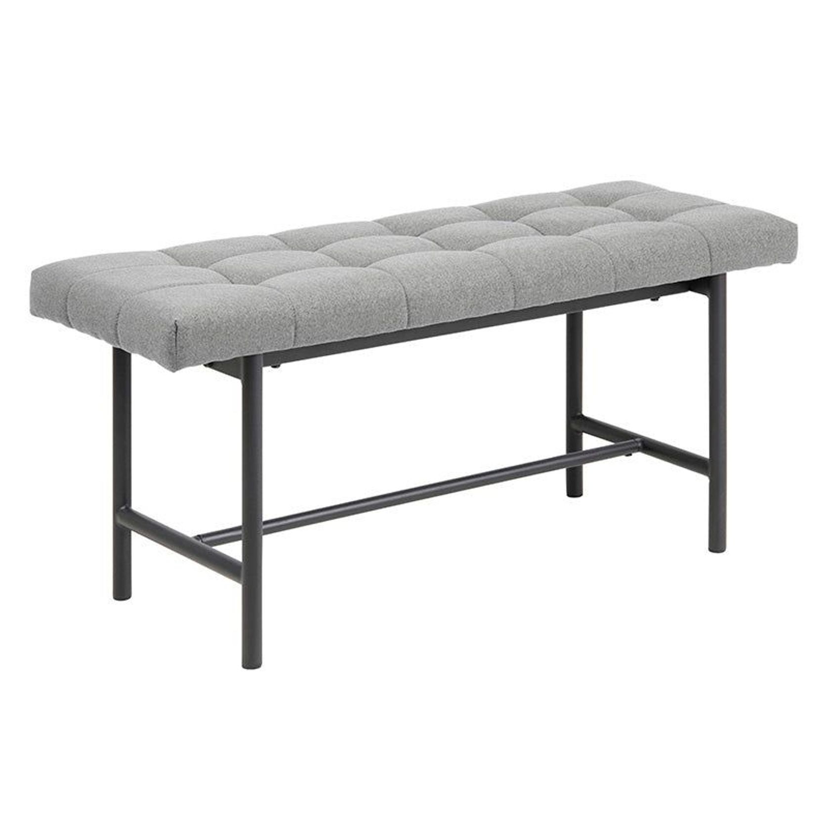 JORY Bench Seat 100CM - Light Grey gallery detail image