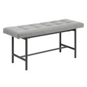 JORY Bench Seat 100CM - Light Grey gallery detail image