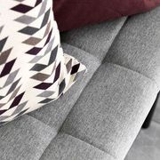 JORY Bench Seat 100CM - Light Grey gallery detail image