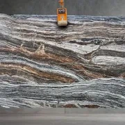 Jurassic Vein Cut Travertine Benchtop gallery detail image