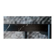 JADEN Side Table Large 60cm - Black & White gallery detail image