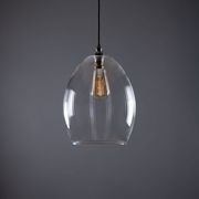 Jules Fine Ribbed Glass Pendant gallery detail image
