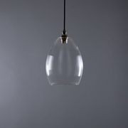 Jules Fine Ribbed Glass Pendant gallery detail image