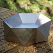 ALFRED RIESS Šešiakampis Stainless Steel Fire Pit gallery detail image