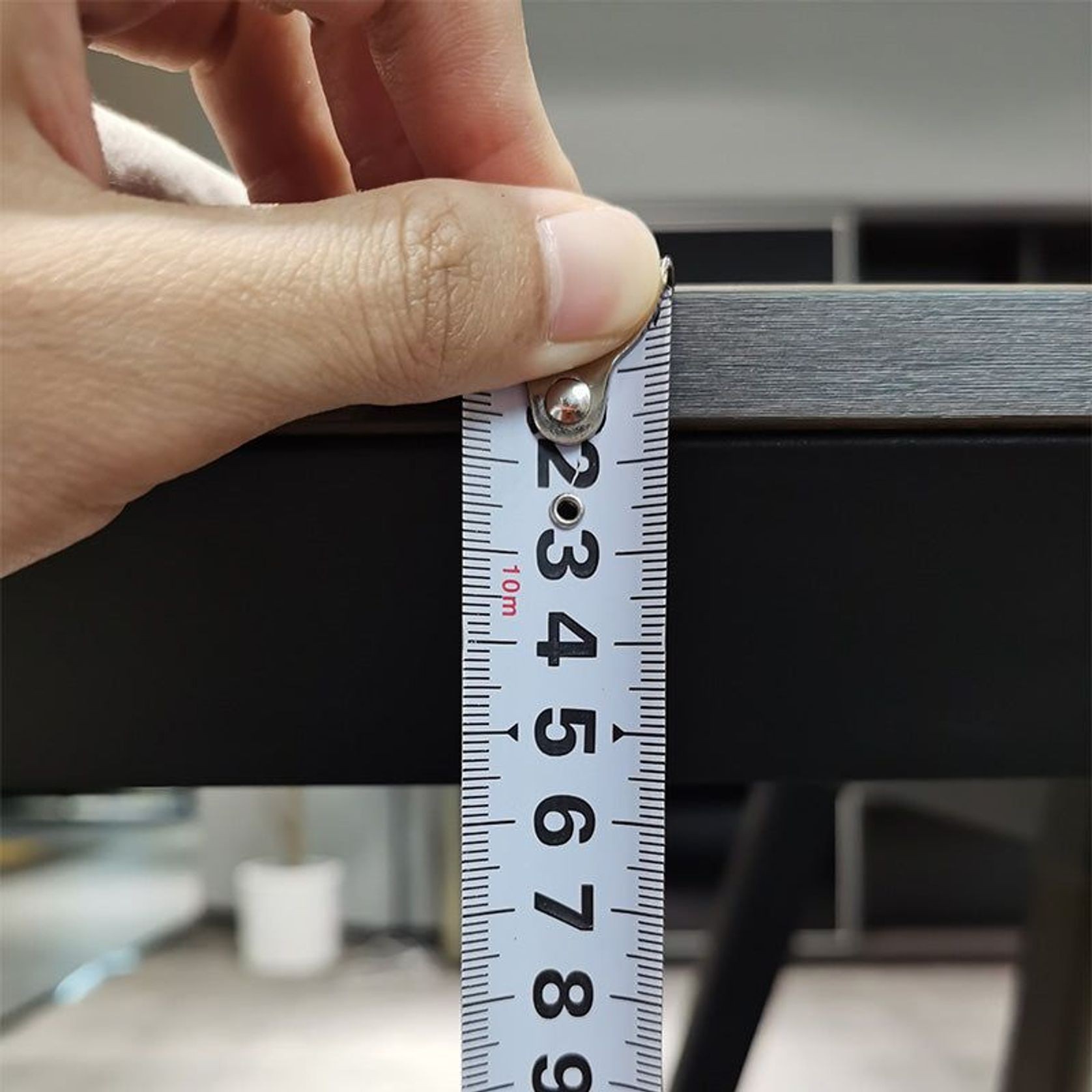 KAISON Executive Desk with Reversible Return 2M - Brown Grey gallery detail image