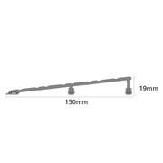Kilargo IS4077 Threshold Ramp 19mmx150mmx1250mm Clear Anodized IS4077-1250CA gallery detail image