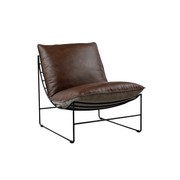 Leonardo Leather Lounge Chair gallery detail image