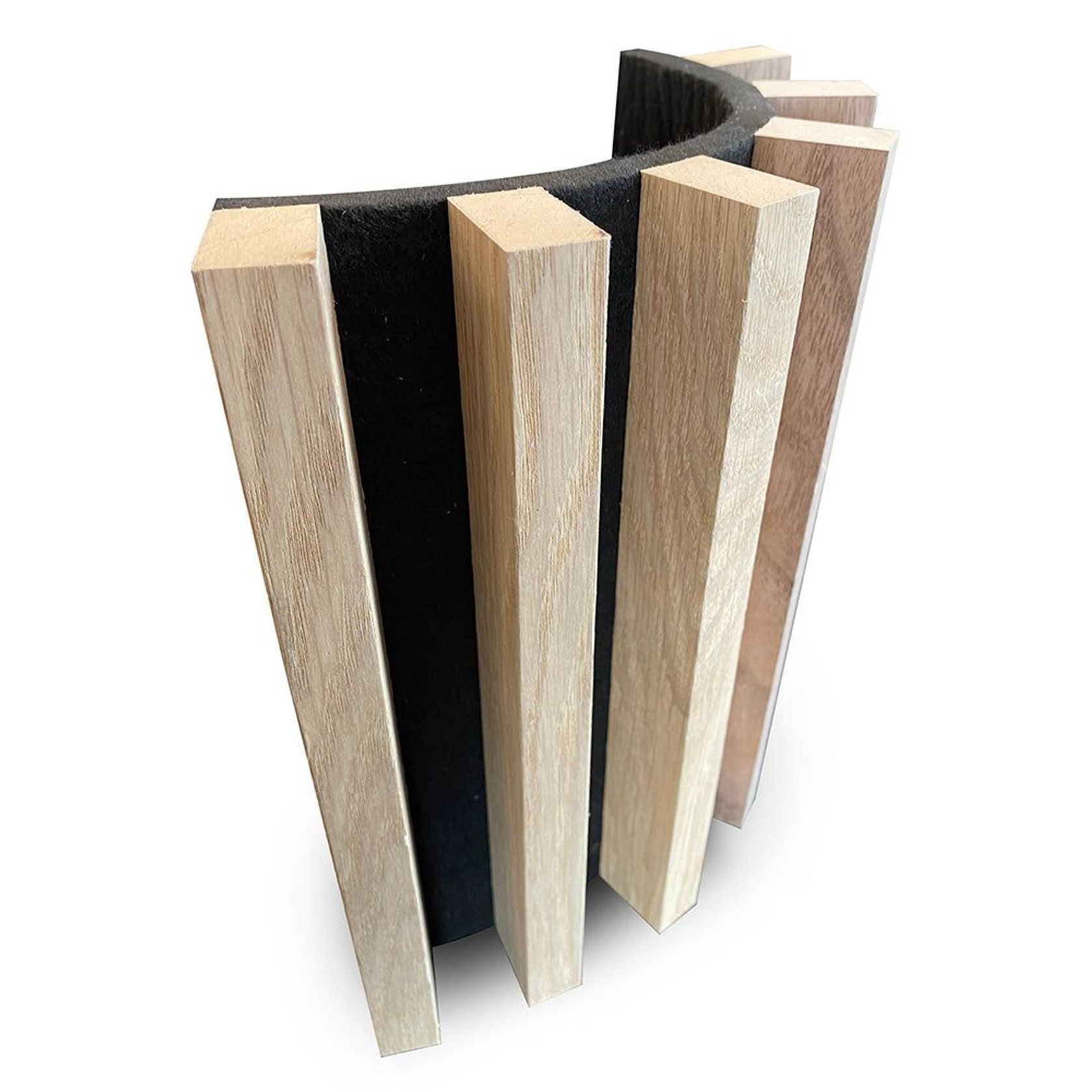 WOODFLEX Flexible Acoustic Battened Wood Slat Panel gallery detail image