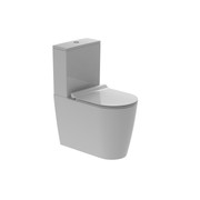 Kube X Rimless Back To Wall Toilet Suite Gloss White Slim Seat gallery detail image