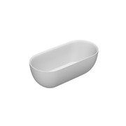 Kurv 1600 Freestanding Bath Matt White gallery detail image