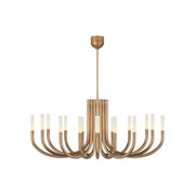 Rousseau Large Oval Chandelier gallery detail image