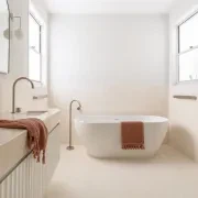 Milani Heated Towel Rail gallery detail image