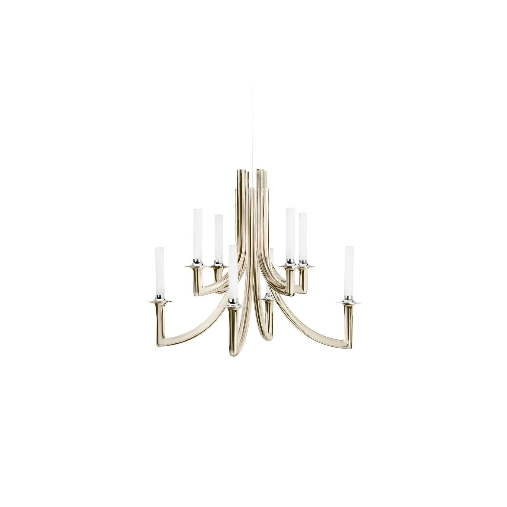 Khan Suspension Lamp - Metallic gallery detail image