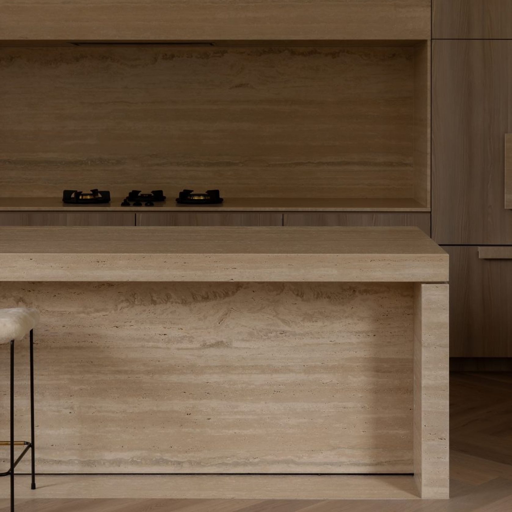 Travertine Roman Classic Light | Natural Stone Slab gallery detail image