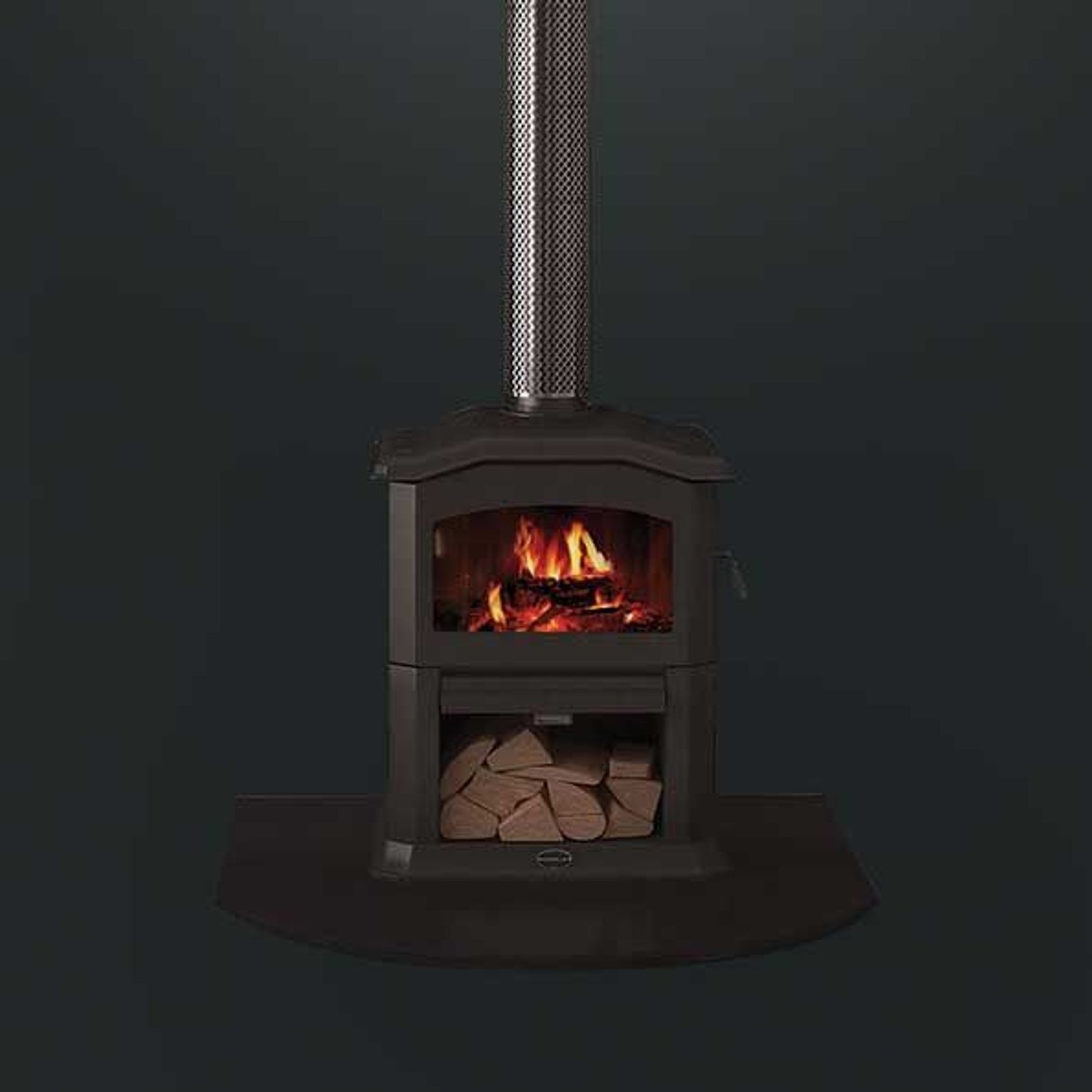 Kemlan C24 Wood Stack Fireplace gallery detail image