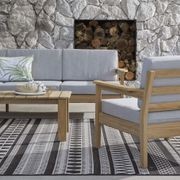 Rome Teak Wood Outdoor Coffee Table gallery detail image