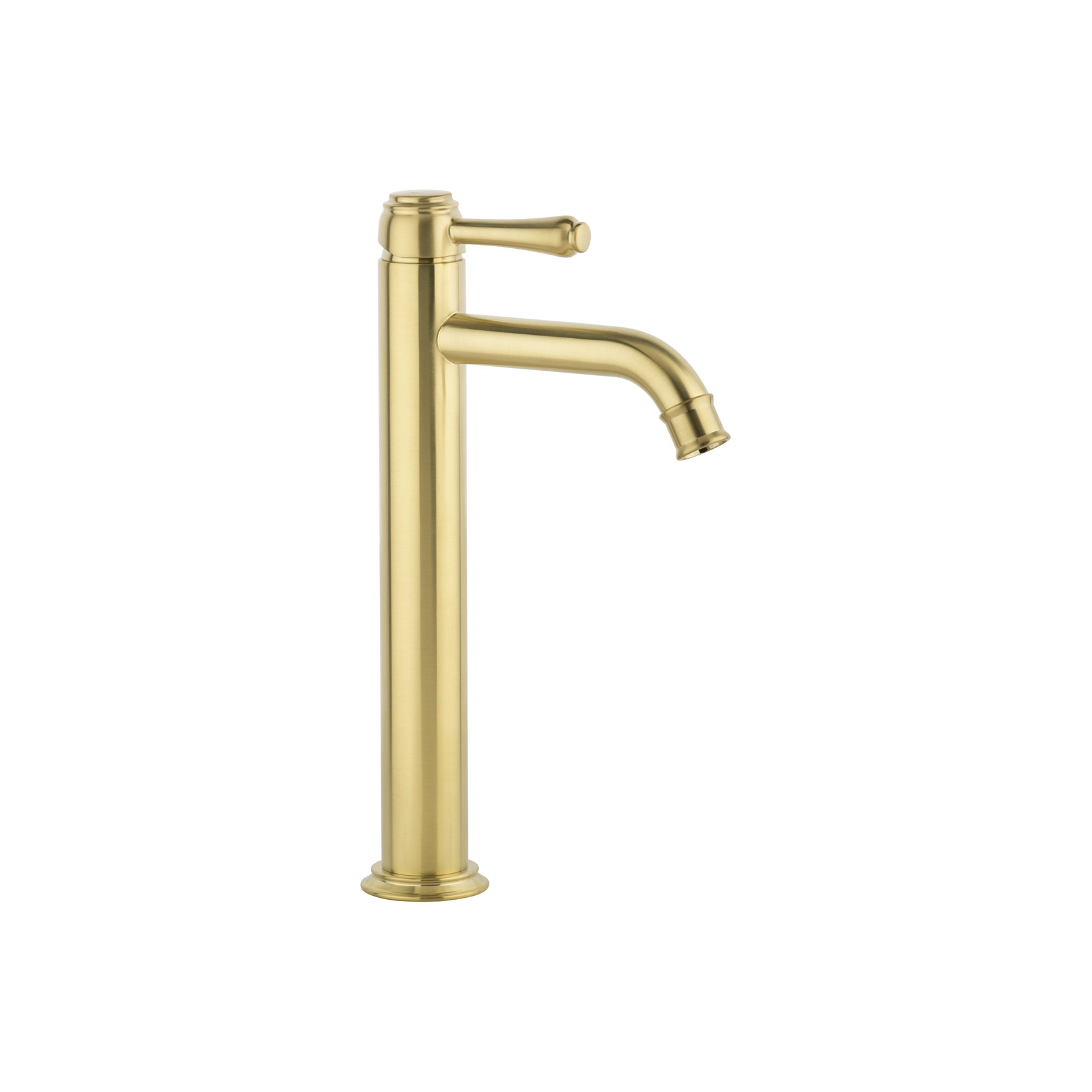 Kingsley Extended Basin Mixer - Brushed Brass gallery detail image