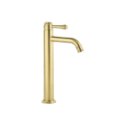 Kingsley Extended Basin Mixer - Brushed Brass gallery detail image