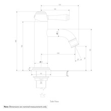 Kingsley Basin Mixer | Chrome gallery detail image