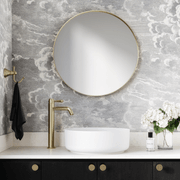Kingsley Extended Basin Mixer - Brushed Brass gallery detail image