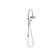 Kingsley Shower Rail Set | Brushed Nickel gallery detail image
