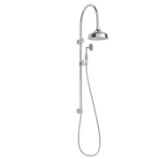 Kingsley Shower Rail Set | Chrome gallery detail image