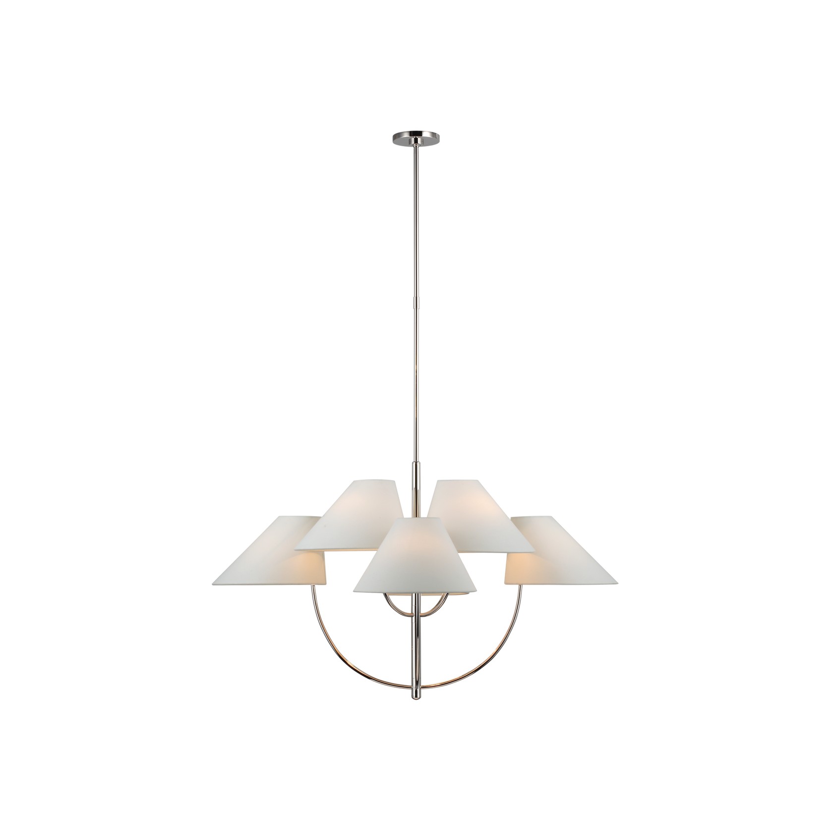 Kinsley Large Two-Tier Chandelier gallery detail image