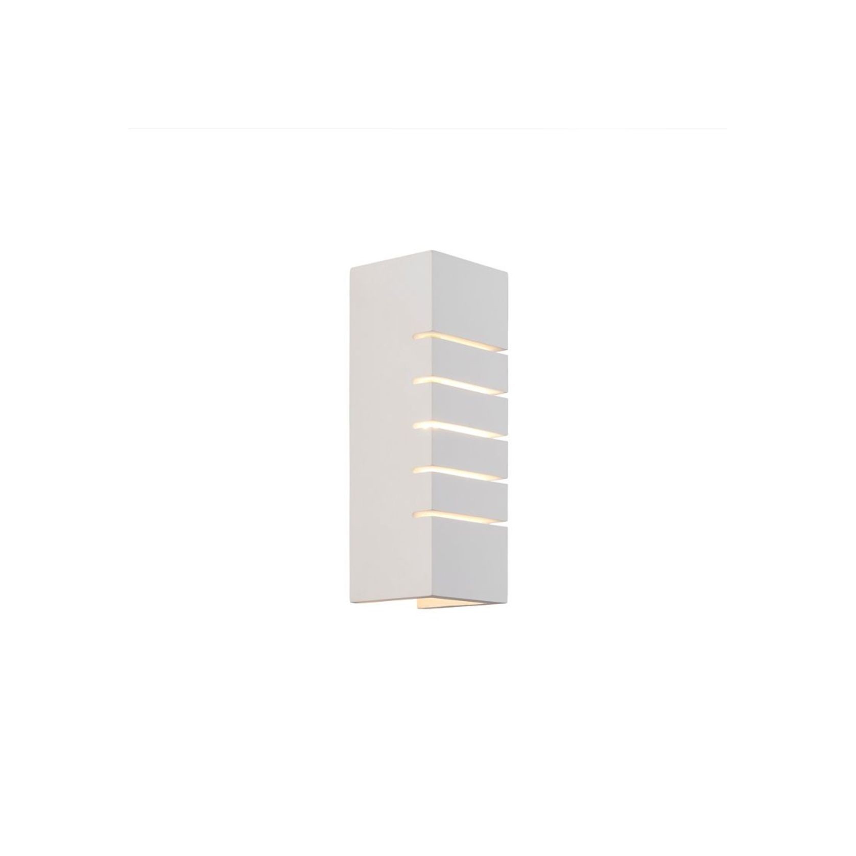 Lancio Square Wall Light White gallery detail image