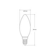 LED Candle Filament Bulb C35 gallery detail image