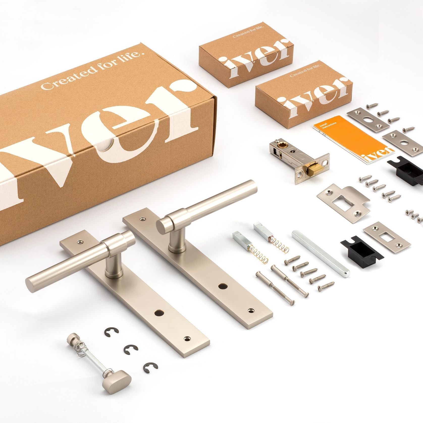 Lever on Backplate with Privacy Turn Kit gallery detail image