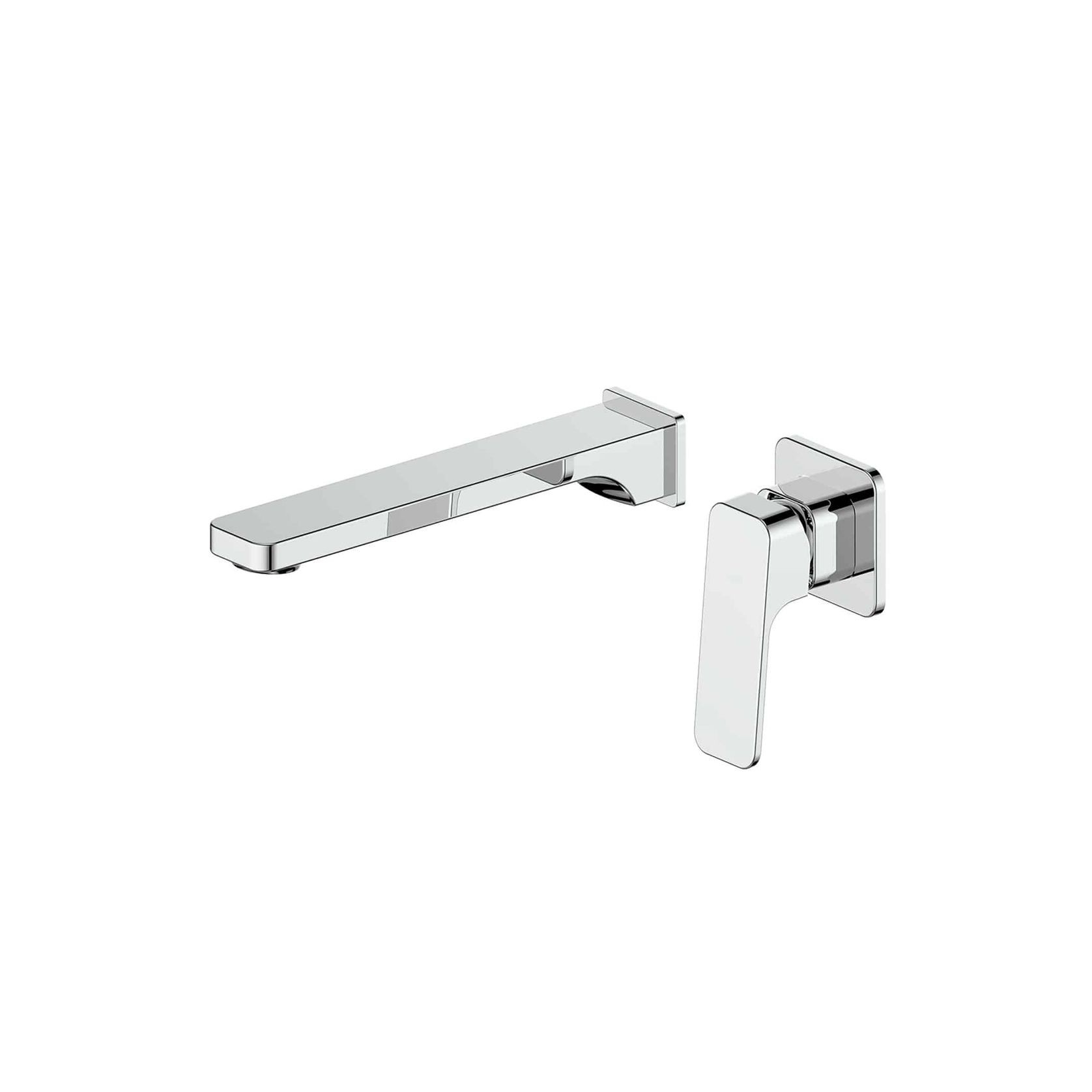 Swept Wall Basin/Bath Mixer gallery detail image