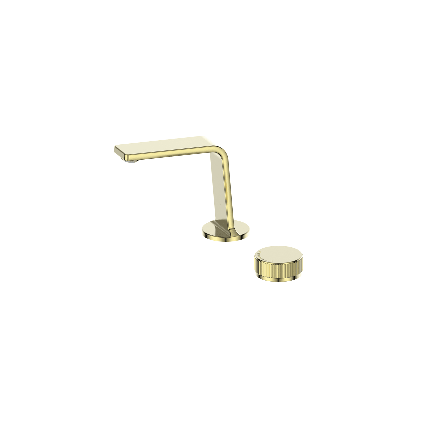 Venza Two hole Deck mounted Basin Mixer gallery detail image