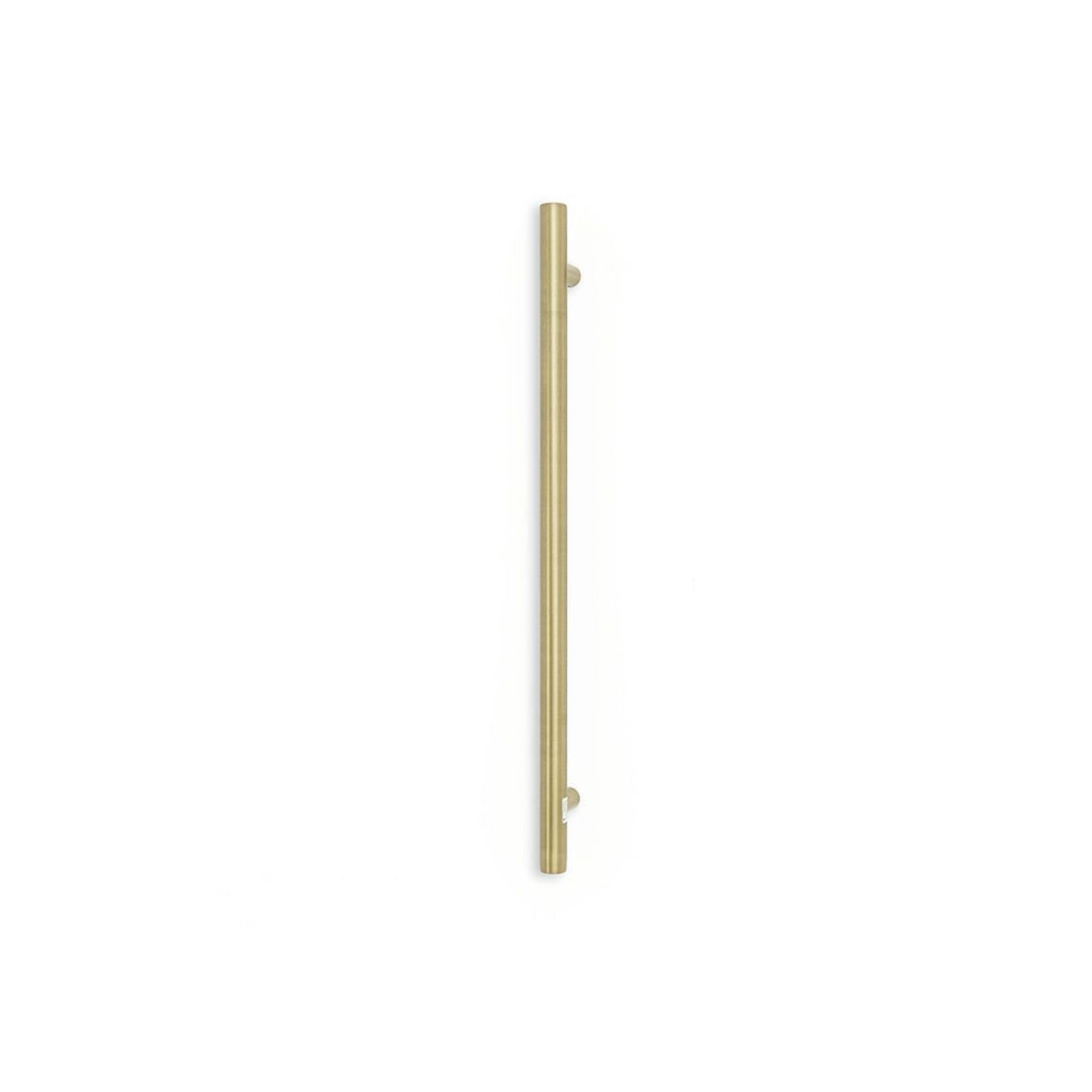 Radiant Vertical Single Towel Rail | Light Gold gallery detail image