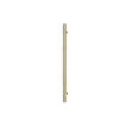 Radiant Vertical Single Towel Rail | Light Gold gallery detail image