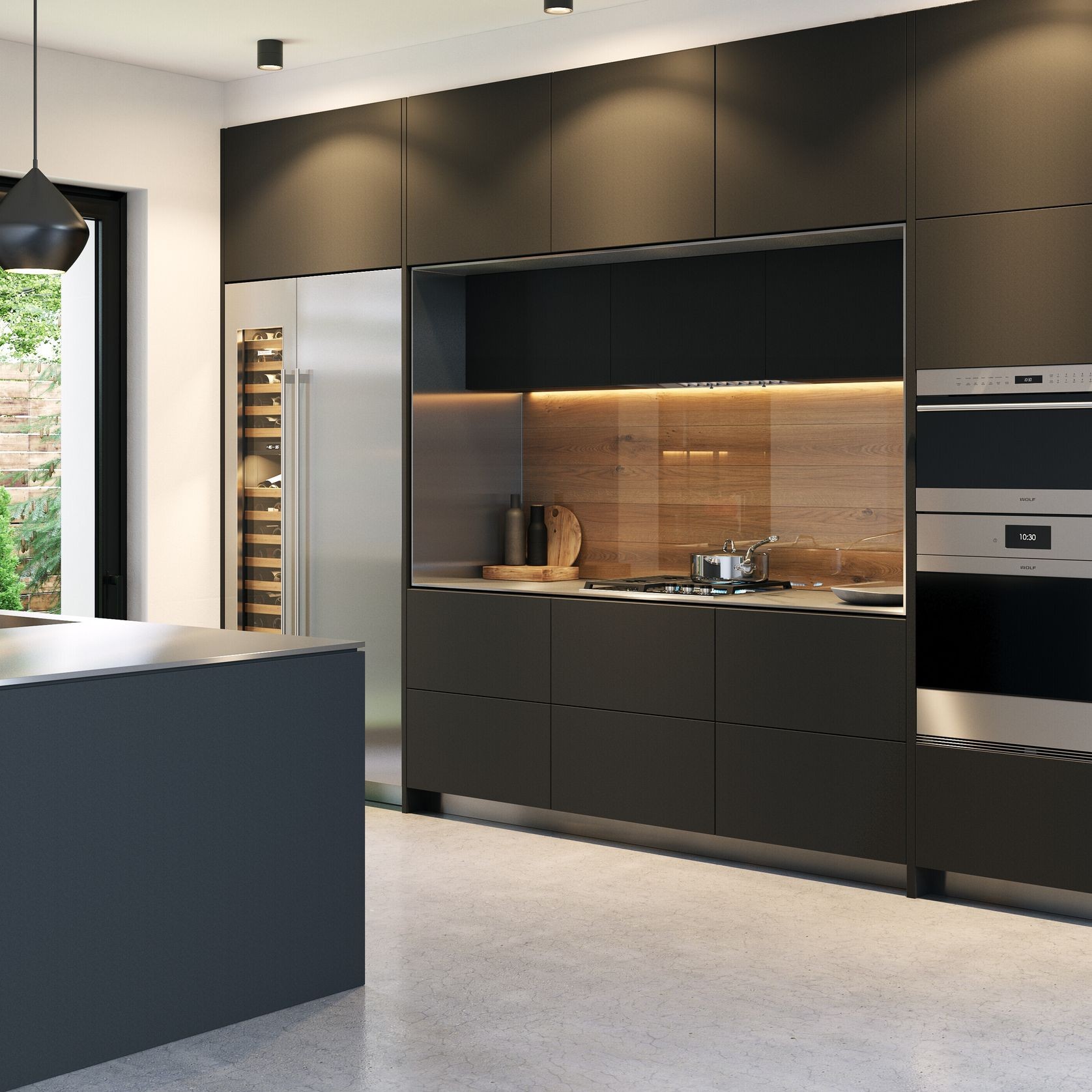 Wolf M Series Contemporary Single Oven Stainless Steel gallery detail image