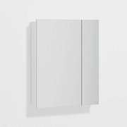 Luxe 600mm Mirror Cabinet | 2 Door gallery detail image