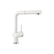 Blanco LINUS S Pull Out Sink Mixer - White gallery detail image
