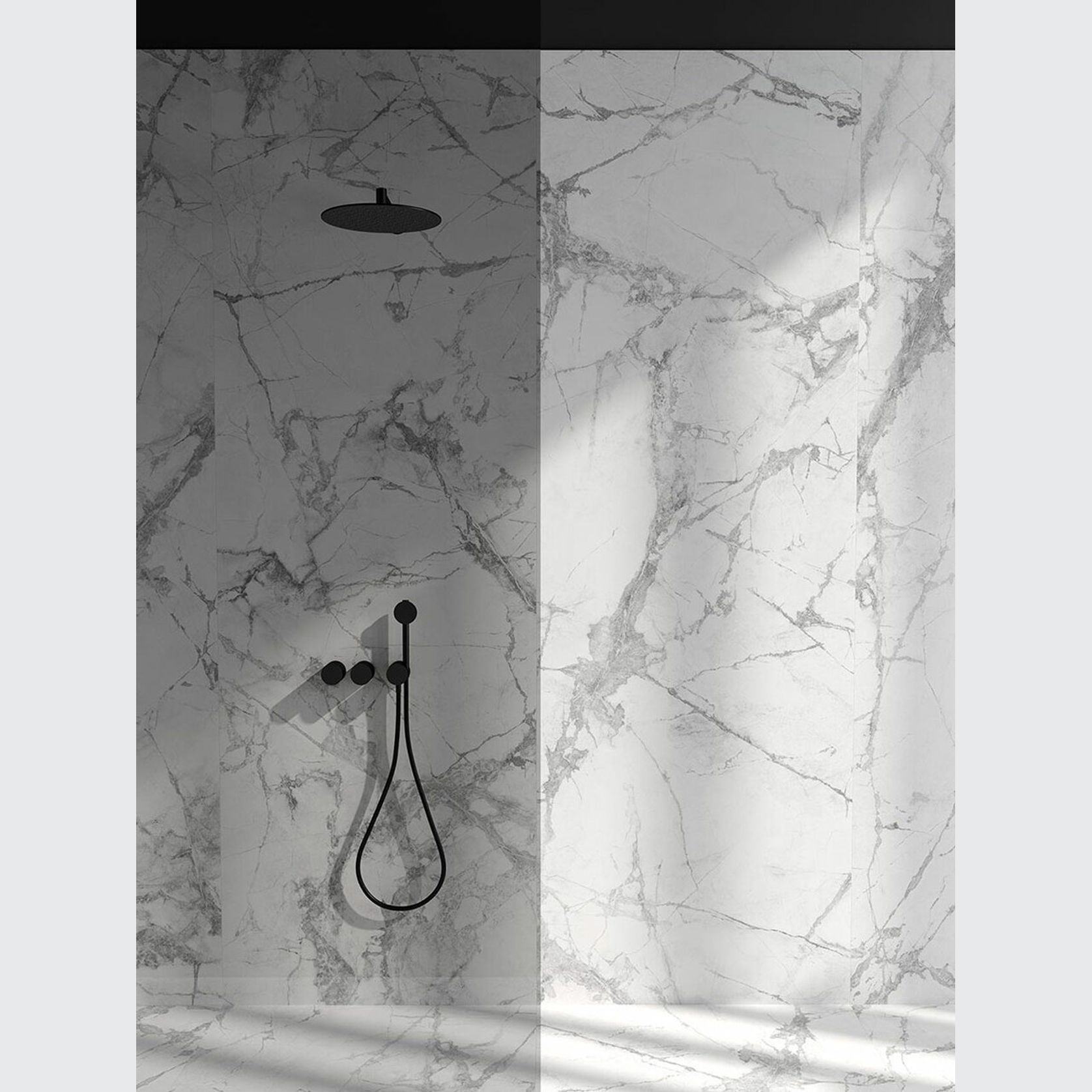 Ductile Blanc Invisible Marble Tile gallery detail image