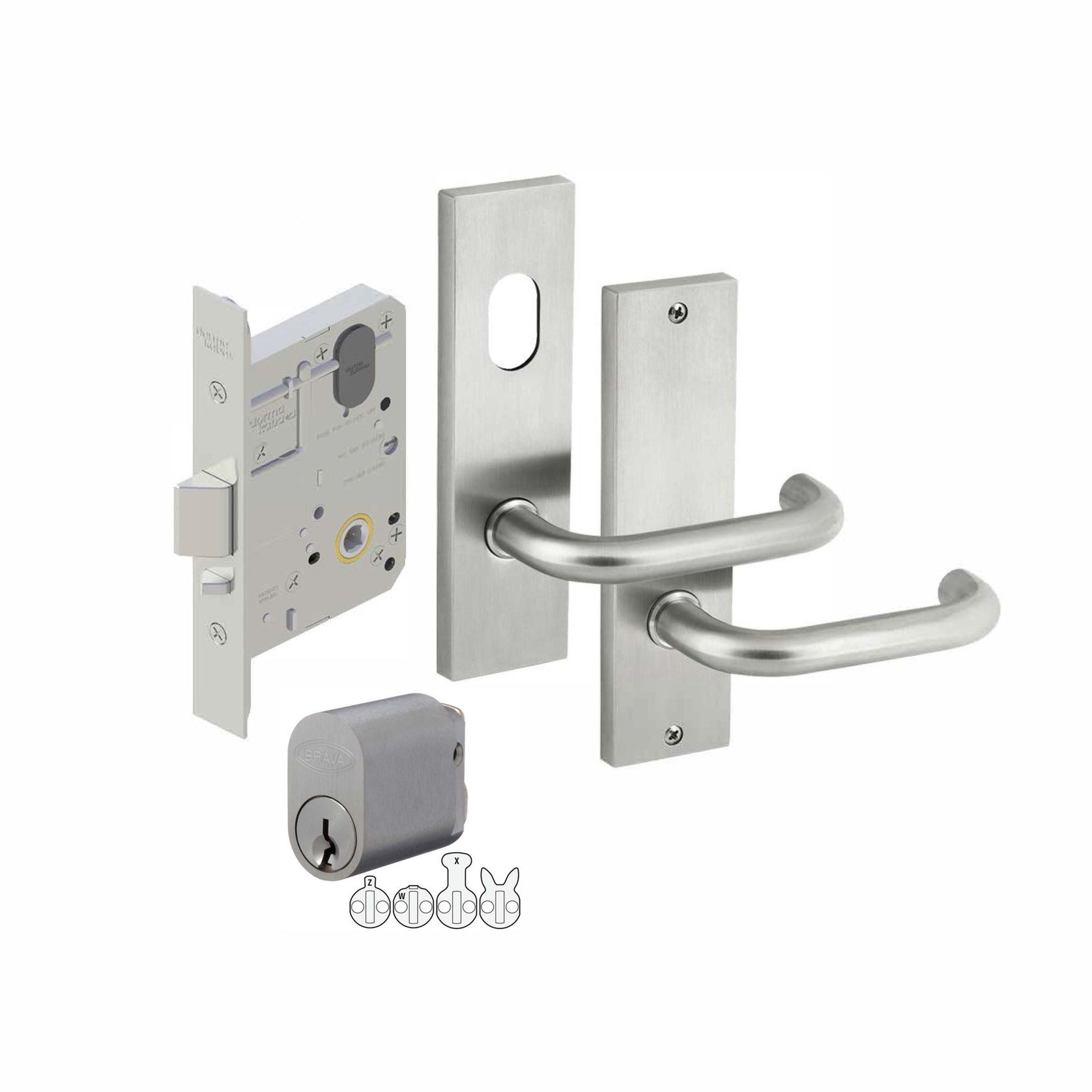 Dormakaba Storeroom Lock Kit LOCKPACKKABA1 gallery detail image